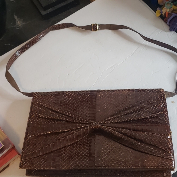 🤯3/$12 Brown Bow Shoulder Bag - Picture 2 of 6